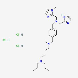 Chemical structure of KRH 3955 hydrochloride