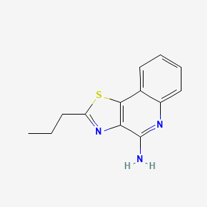 Chemical structure of CL 075