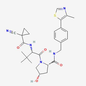 Chemical structure of cis VH 298