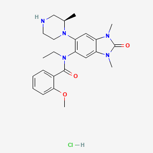 Chemical structure of GSK9311 hydrochloride