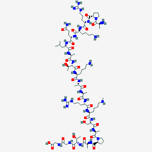 Chemical structure of H3K27(Me) (15-34)