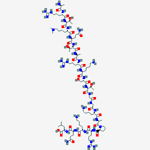 Chemical structure of H3K4(Me2) (1-20)