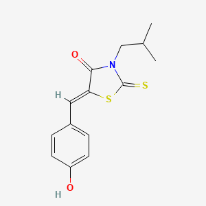 Chemical structure of PFM 01
