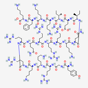 Chemical structure of TAT-Gap19