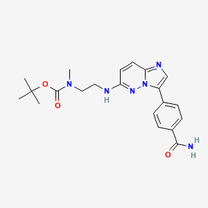 Chemical structure of LP 922761