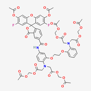 Chemical structure of OG 488 BAPTA-1 AM