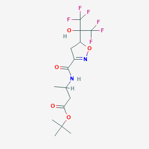 Chemical structure of CBM 301940