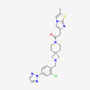 Chemical structure of PF 04628935