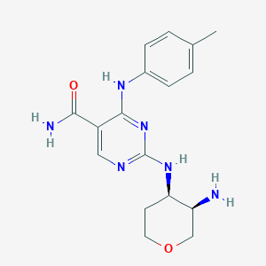Chemical structure of GSK 143