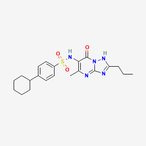 Chemical structure of GNE 9278