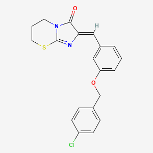 Chemical structure of PSB CB5