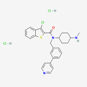 Chemical structure of SAG dihydrochloride