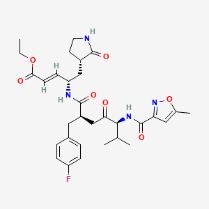 Chemical structure of Rupintrivir