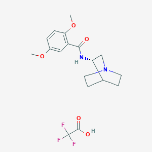 Chemical structure of PSEM 89S