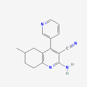 Chemical structure of BRD 6989