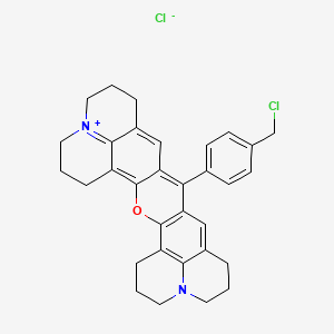 Chemical structure of MitoMark Red I