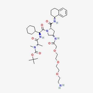 Chemical structure of A 410099·1 amide-PEG3-amine