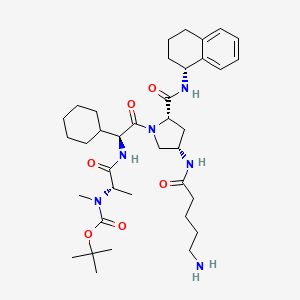 Chemical structure of A 410099·1 amide-alkylC4-amine