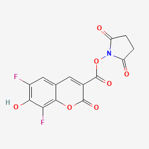 Chemical structure of Ocean Blue, SE