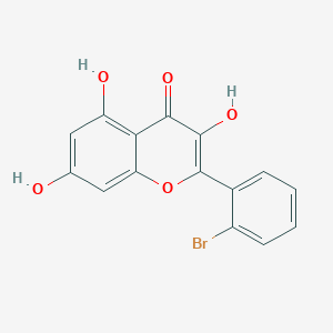 Chemical structure of AM 12