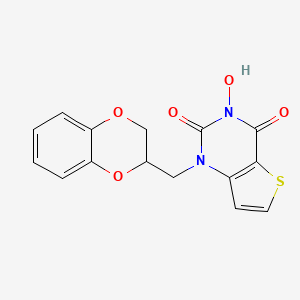 Chemical structure of LNT 1