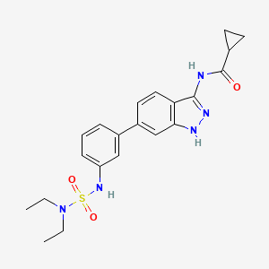 Chemical structure of SGC AAK1 1