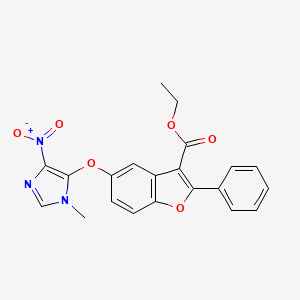 Chemical structure of OB-1