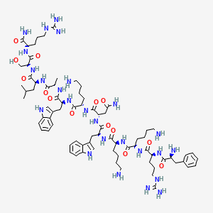 Chemical structure of PAMP-12 (human, porcine)