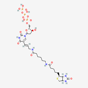 Chemical structure of Biotin-11-dUTP