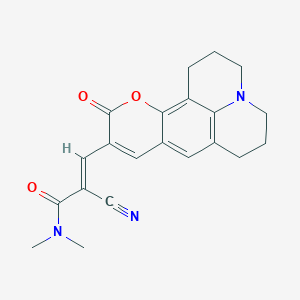 Chemical structure of GSHtracer