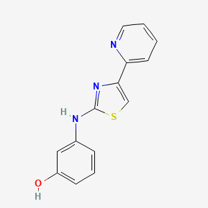 Chemical structure of KCC 07