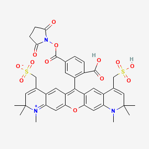 Chemical structure of TFAX 594, SE