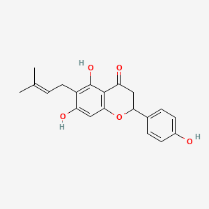 Chemical structure of (2R/S)-6-PNG