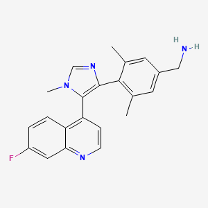 Chemical structure of BI 9321