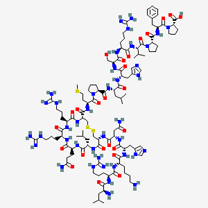 Chemical structure of ELA-21 (human)