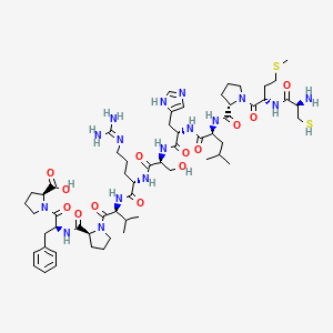 Chemical structure of ELA-11 (human)
