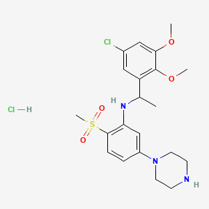 Chemical structure of PRX 07034