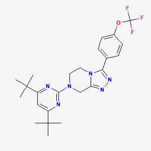 Chemical structure of JTP 103237