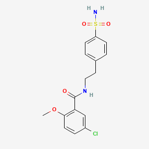 Chemical structure of NLRP3-IN-2