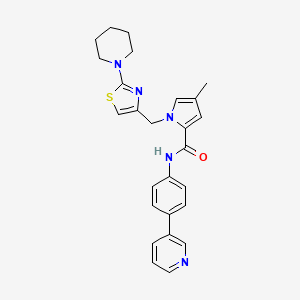 Chemical structure of MB 0223