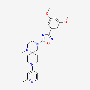 Chemical structure of MRK 740