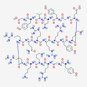 Chemical structure of TAT-GluA2 3Y