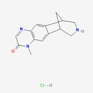 Chemical structure of uPSEM 792 hydrochloride