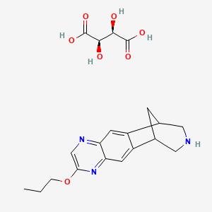 Chemical structure of uPSEM 817 tartrate