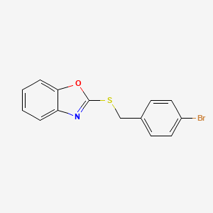 Chemical structure of BMP signaling agonist sb4