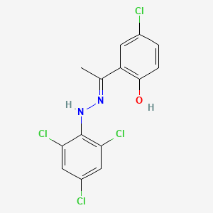 Chemical structure of Mitochondrial fusion promoter M1