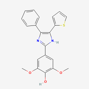 Chemical structure of DPTIP