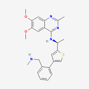 Chemical structure of BAY 293 Negative Control