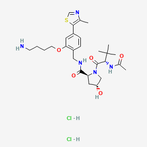Chemical structure of VH 032 phenol-alkylC4-amine