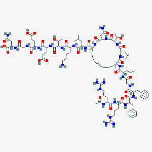 Chemical structure of SAH-SOS1A
